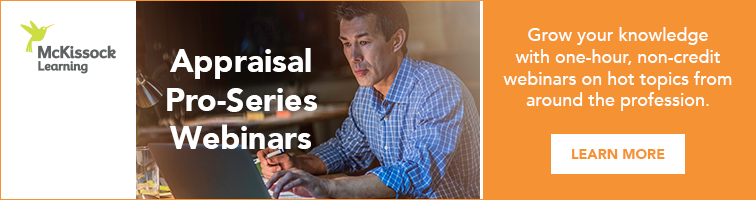 McKissock Appraisal Pro-Series Webinars